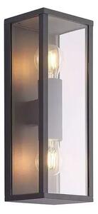 Peldar 2 Aplica de Exterior Dark Grey - Lindby