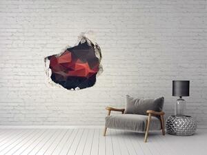 Fototapet 3D gaură în perete abstract