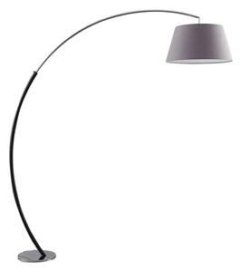 Evelyna Lampadar Grey/Chrome/Black - Lucande