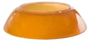 PH 3½-3 Umbra de Mijloc pentru Lustră Pendul Amber/Glass - Louis Poulsen