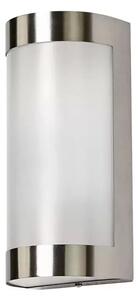 Alvin Aplica de Exterior Steel/Opal - Lindby