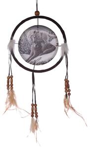 Dreamcatcher cu lupi Pupici in Zapada - Lisa Parker 16 cm