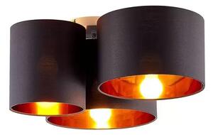 Laurenz Plafonieră Grey/Gold - Lindby