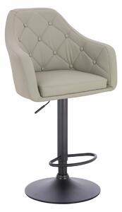 HR831W Scaun Culoare in Piele Ecologica Premium Soft cu Bază Neagră
