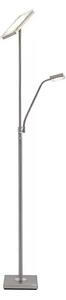 Sumani LED Lampadar Satin Nickel - Lindby