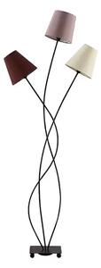 Melis 3 Lampadar Brown/Grey/Black/Cream - Lindby
