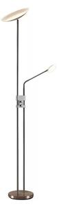 Jonne LED Lampadar Satin Nickel - Lindby
