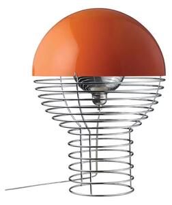 Wire Veioză Ø40 Chrome/Orange - Verpan