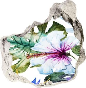 Autocolant autoadeziv gaură flori Hawaii
