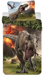 Lenjerie de pat bumbac copii JURASSIC WORLD VOLCANO colorat Dimensiune lenjerie de pat: 70 x 90 cm | 140 x 200 cm
