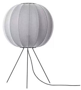 Knit-Wit 60 Round Lampadar Medium Silver - Made By Hand