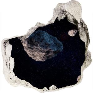 Autocolant gaură 3D Meteora