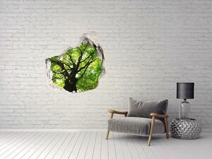 Autocolant 3D gaura cu priveliște Pădure verde