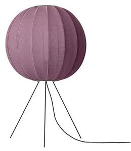 Knit-Wit 60 Round Lampadar Medium Burgundy - Made By Hand