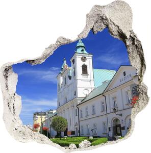 Fototapet un zid spart cu priveliște Rzeszow Polonia