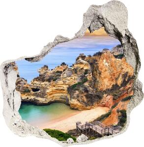 Autocolant 3D gaura cu priveliște Lagos Portugalia