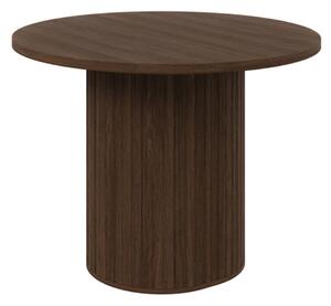 Masă de dining extensibilă Ovalio, stejar dunin (100-188 cm)