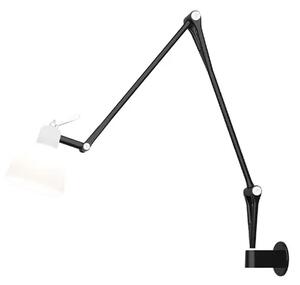 Luxy W2 Aplică de Perete Black/Gloss White - Rotaliana