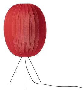 Knit-Wit 65 High Oval Lampadar Medium Maple Red - Made By Hand