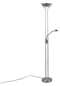 Josefin LED Lampadar Nickel - Lindby