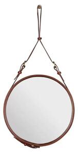 Adnet Oglindă Circular Ø45 Tan Leather - GUBI