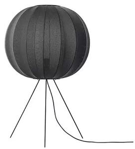 Knit-Wit 60 Round Lampadar Medium Black - Made By Hand