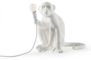 Monkey Sitting Veioză White - Seletti