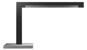 Inlay T2 Linear Veioză Satin Matt Black/Satin Silver - Light-Point
