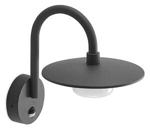 Zamalino Aplica de Exterior w/Sensor Dark Grey - Lucande