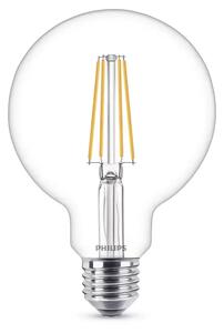 Bec LED 7W (806lm) Filament Globe Ø93 E27 - Philips