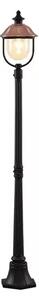 Clint Lampă de Grădină de Exterior Copper/Black - Lindby