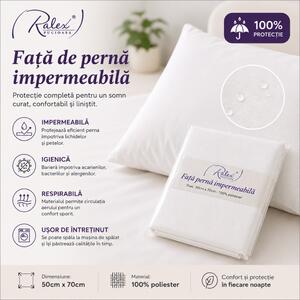 Protecție Pernă Impermeabilă AquaStop 50 x 70