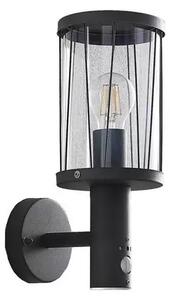 Yonan Aplica de Exterior w/Sensor Dark Grey/Clear - Lindby