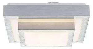 Mirco Square LED Plafonieră L27 Alu/White - Lindby
