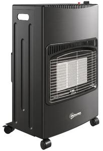 Outsunny Sobă pe Gaz 4,2 kW, 3 Trepte de Căldură, ODS, Oprire la Stingerea Flăcării, Anti-răsturnare | Aosom Romania