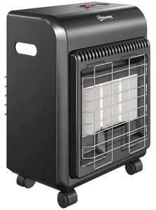 Outsunny Sobă pe Gaz Portabilă 4,2 kW, cu 3 Trepte de Căldură, Neagră | Aosom Romania