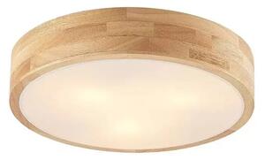 Tanju Plafonieră Ø40 Wood/White - Lindby