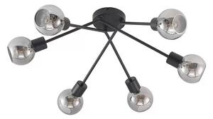 Lioma 6 Plafonieră Black - Lindby