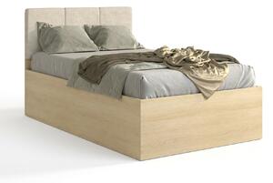 Pat Nolcala 113Single, Maro deschis, 120x200, PAL laminat, 13x21x10cm