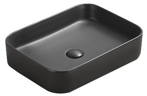 Mexen Vena chiuvetă deasupra blatului 50 x 37 cm, negru mat - 22195085