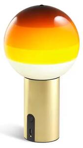 Dipping Light Portable Veioză Amber/Brushed Brass - Marset