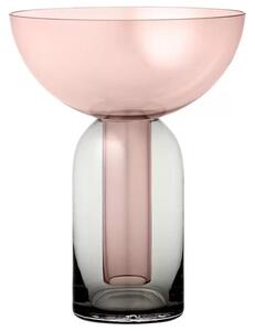 Torus Vaza Ø15 Negru/Rose - AYTM