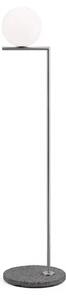 IC F1 Outdoor Stainless Steel (Occhio Di Pernice Marble) - Flos