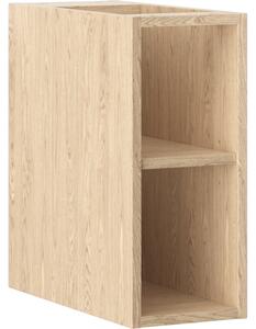 Mexen Box-A, dulap deschis cu raft 20 cm, stejar, 91AX2-0200-470-0-81