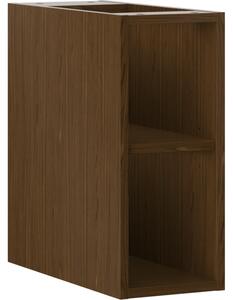 Mexen Box-A, dulap deschis cu raft 20 cm, nuc, 91AX2-0200-470-0-86