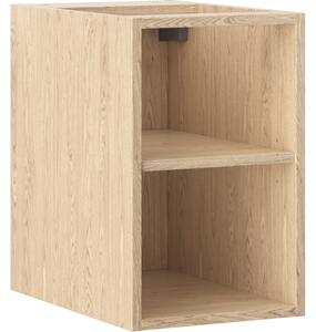 Mexen Box-A, dulap deschis cu raft 30 cm, stejar, 91AX2-0300-470-0-81