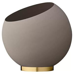 Globe Ghiveci Pentru Plante Ø37xH32,3 Taupe/Gold - AYTM