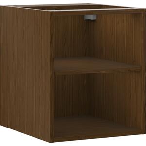 Mexen Box-A, dulap deschis cu raft 40 cm, nuc, 91AX2-0400-470-0-86
