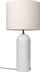 Gravity XL Low Lampadar White Marble/Canvas - GUBI