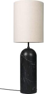 Gravity XL High Lampadar Black Marble/Canvas - GUBI